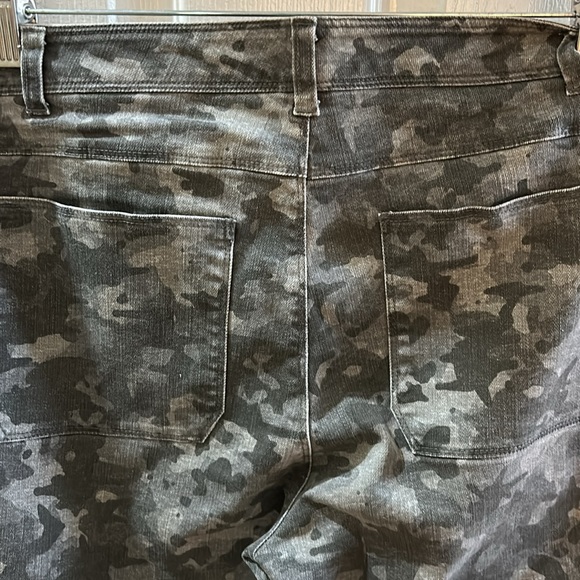 Camo cargo skinny stretch jeans - Picture 5 of 6